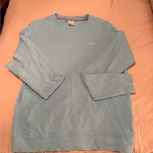 Nike Men's Sky Blue Crewneck Sweater